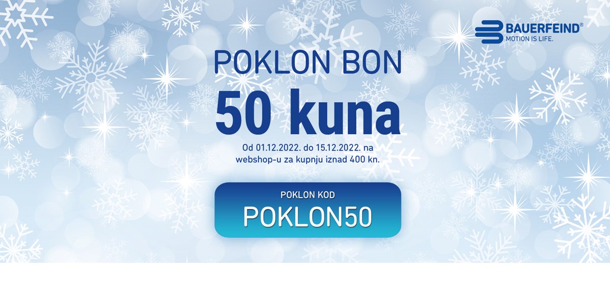 Darujemo  ti Bauerfeind Božićno iznenađenje