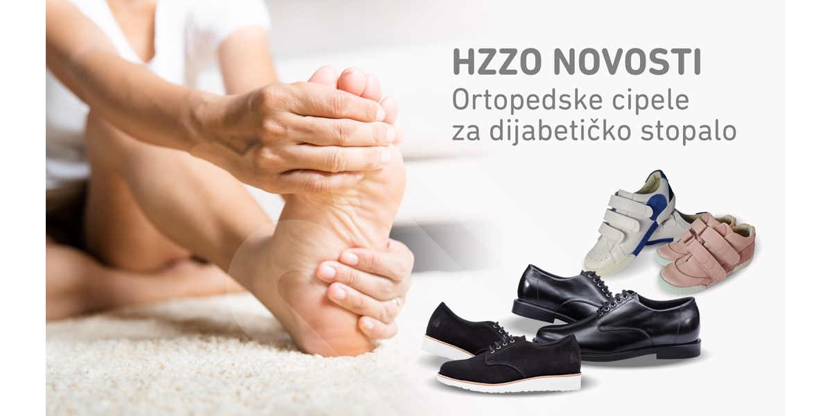 NOVO NA LISTI HZZO-a: Ortopedska obuća za dijabetičko stopalo