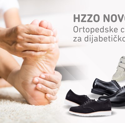 NOVO NA LISTI HZZO-a: Ortopedska obuća za dijabetičko stopalo