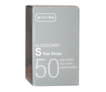 Glucocard S test trakice a 50