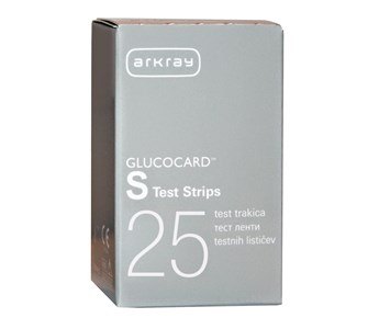 Glucocard S test trakice a 25