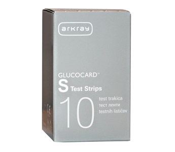 Glucocard  S test trakice a 10