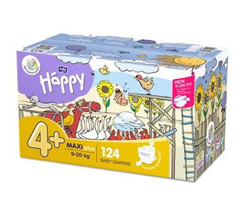 Bella Baby Happy pelene MAXI PLUS box pakiranje 