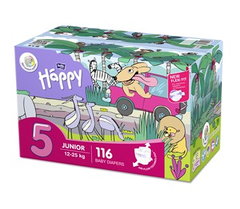 Bella Baby Happy pelene JUNIOR box pakiranje 
