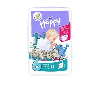 Bella Baby Happy dječje pelene JUNIOR EXTRA
