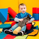 Terapijski set jastuka u obliku valjaka i oslonca za pozicioniranje djece prilikom vježbanja PLAYPAK