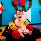 Terapijski set jastuka u obliku valjaka i oslonca za pozicioniranje djece prilikom vježbanja PLAYPAK
