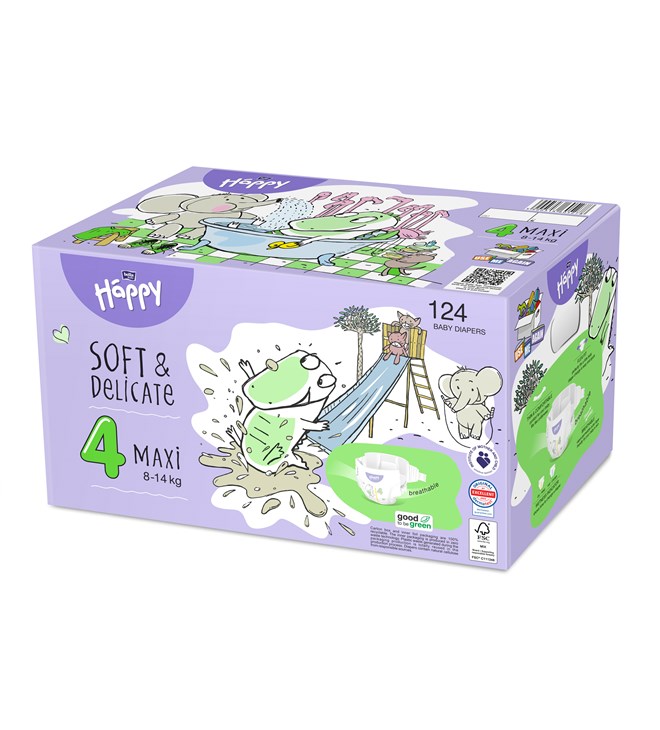 Bella Baby Happy dječje pelene Maxi, br.4  BOX paket