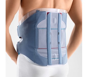 Bauerfeind SofTec Lumbo, titan, kratka ortoza za kralježnicu