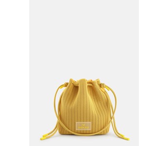 Lemon Jelly Marula Yellow pletena torba 