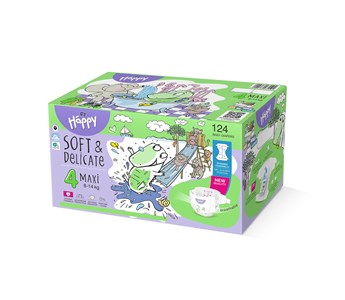 Bella Baby Happy dječje pelene Maxi, br.4  BOX paket